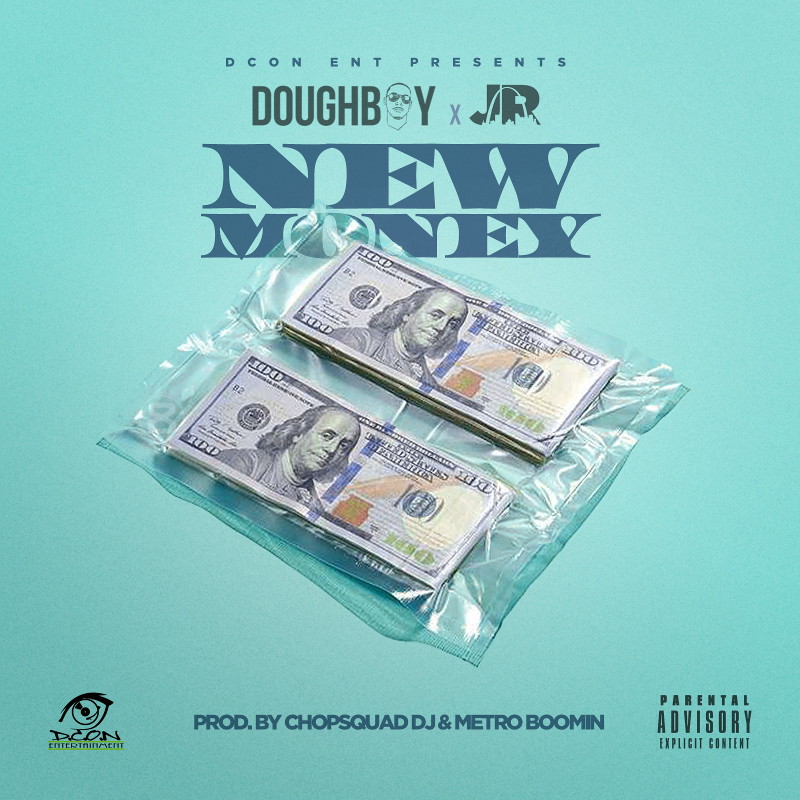 DOUGHBOY FT. JUNIOR - New Money artwork