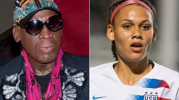 DENNIS RODMAN’S DAUGHTER MAKES HISTORY MINUTES AFTER MAKING HER ...